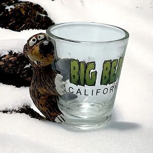 Big Bear l Bear Shot Glass l Short l Bar Accessory l Cocktail, Liquor l Glass